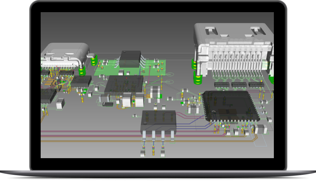 Native 3D Environment laptop