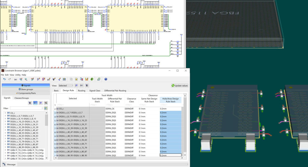 High speed pcb design