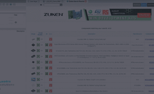 part searching eCADSTAR
