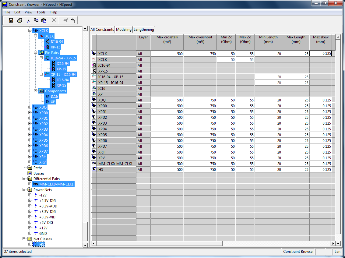 Set constraints