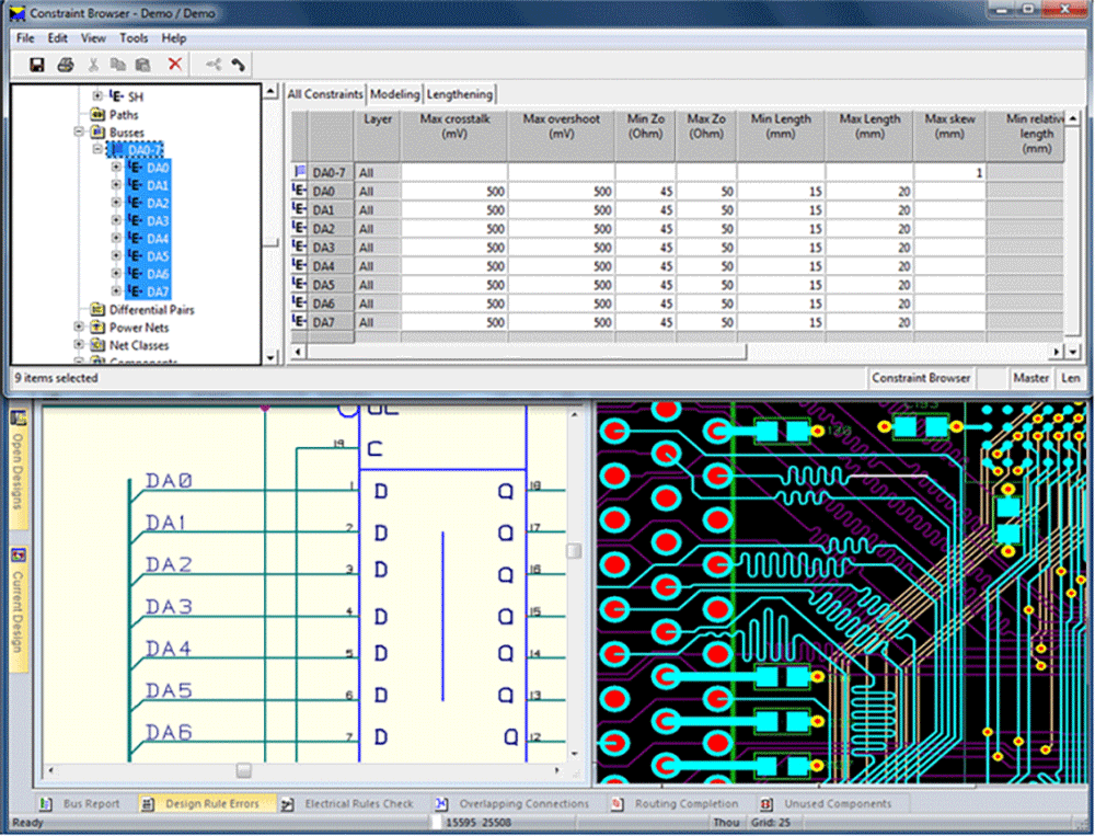 Concurrent input