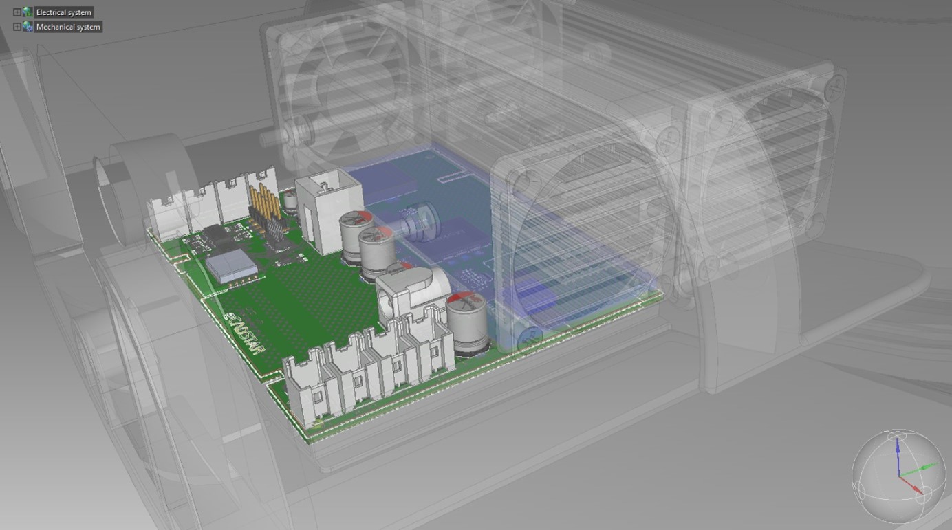 climate control technology created in ecadstar pcb design software