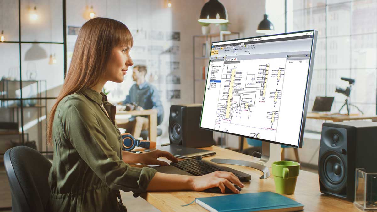 eCADSTAR schematic design editor for electrical schematic and circuit simulation