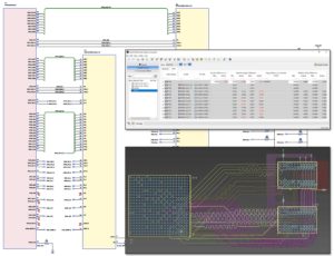 eCADSTAR Schematic Editor Menus detailing high speed design