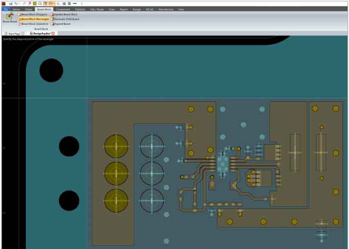 eCADSTAR Proven DC to DC converter layout