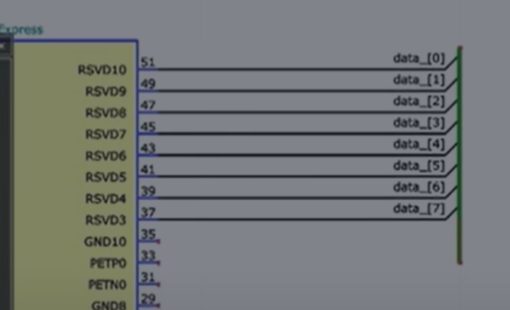 Bus and net naming conventions in eCADSTAR