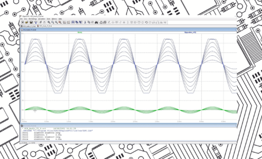 eCADSTAR SPICE Controller header wave analysis