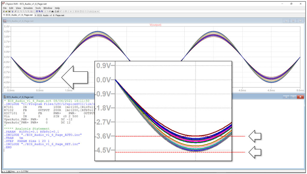 eCADSTAR SPICE Controller for electrical schematic design and circuit simulation