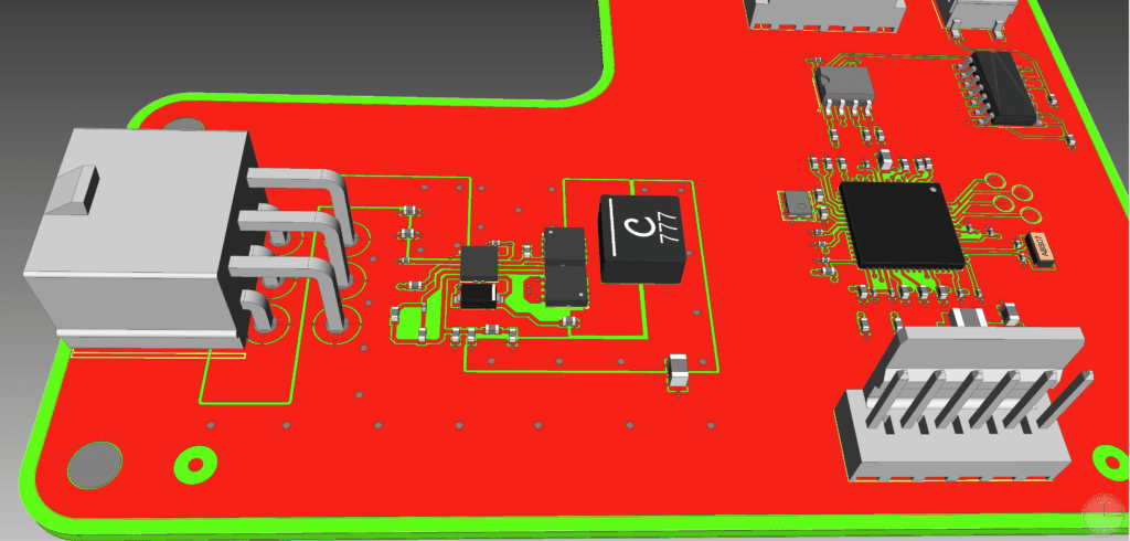 Ground Planes and signal integrity simulation of a PCB stack-up