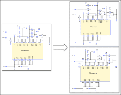 eCADSTAR Schematic Block Hierarchy for Optimum Re-Use • eCADSTAR