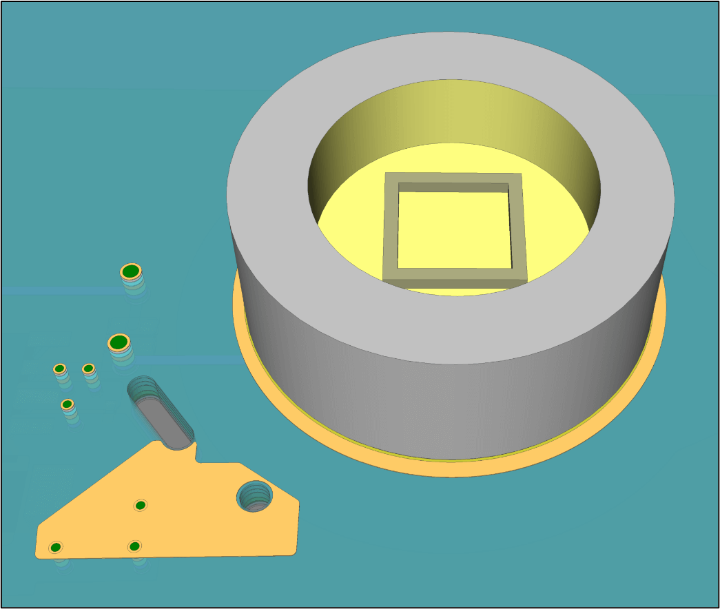 Figure 9: Avalanche diode array sensor