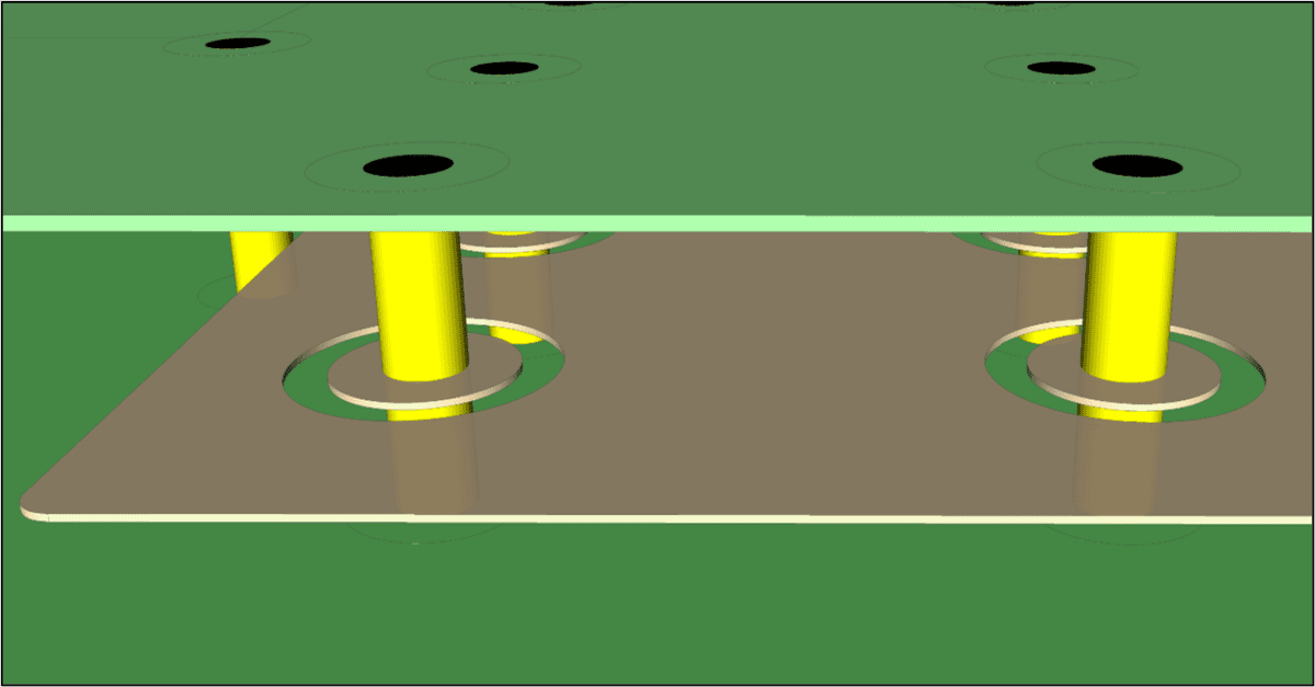 Via Stitching to Help Lower PCB Power Impedance eCADSTAR
