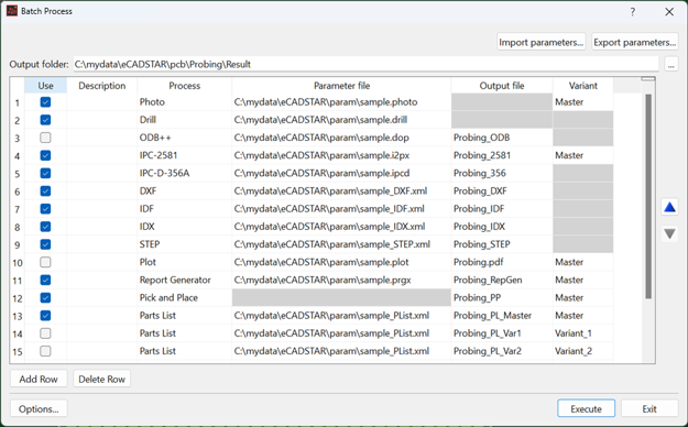 eCADSTAR-2025.0-Batch-Process