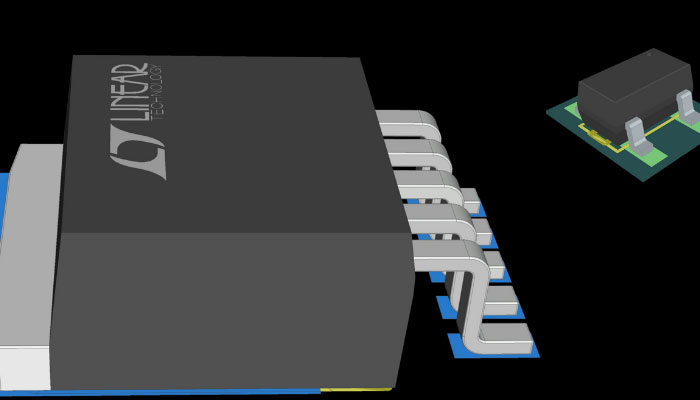 Linear-left-and-buck-right-regulators-viewed-in-eCADSTAR-Library-Editor