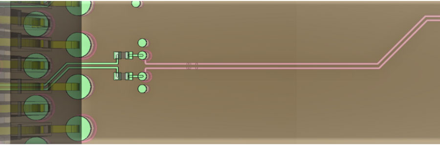 Serialization-means-more-data-for-each-mW-PCI-Express-routing-viewed-in-eCADSTAR-PCB-Editor-