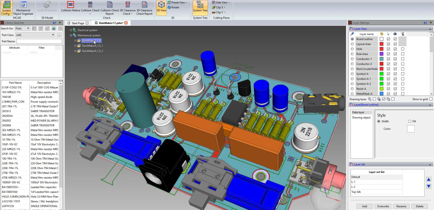 CADSTAR import to eCADSTAR pcb design solutions