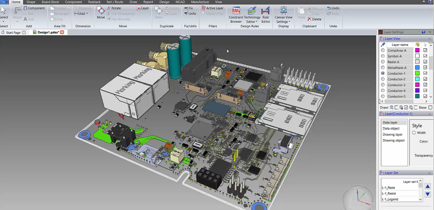differential pair configuration eCADSTAR