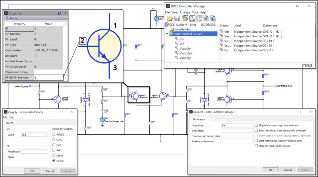 LTspice and SPICE controller