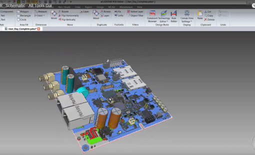 eCADSTAR Schematic GUI